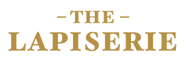 Logo of The Lapiserie with text 'Layering flavours to perfection' on a white background